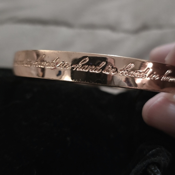 kate spade Gold Engraved Bracelet - Picture 1 of 4